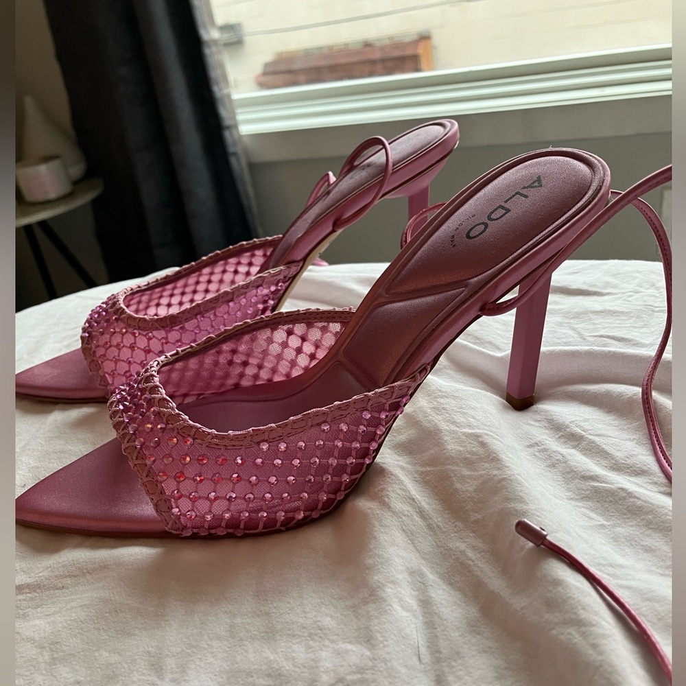 Aldo x Barbie heels